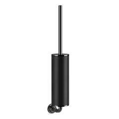 Gessi Venti20 porte-balai WC noir en pierre frittée 65420