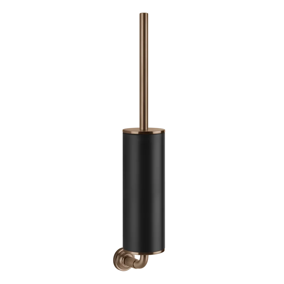Gessi Venti20 porte-balai WC noir en pierre frittée 65420