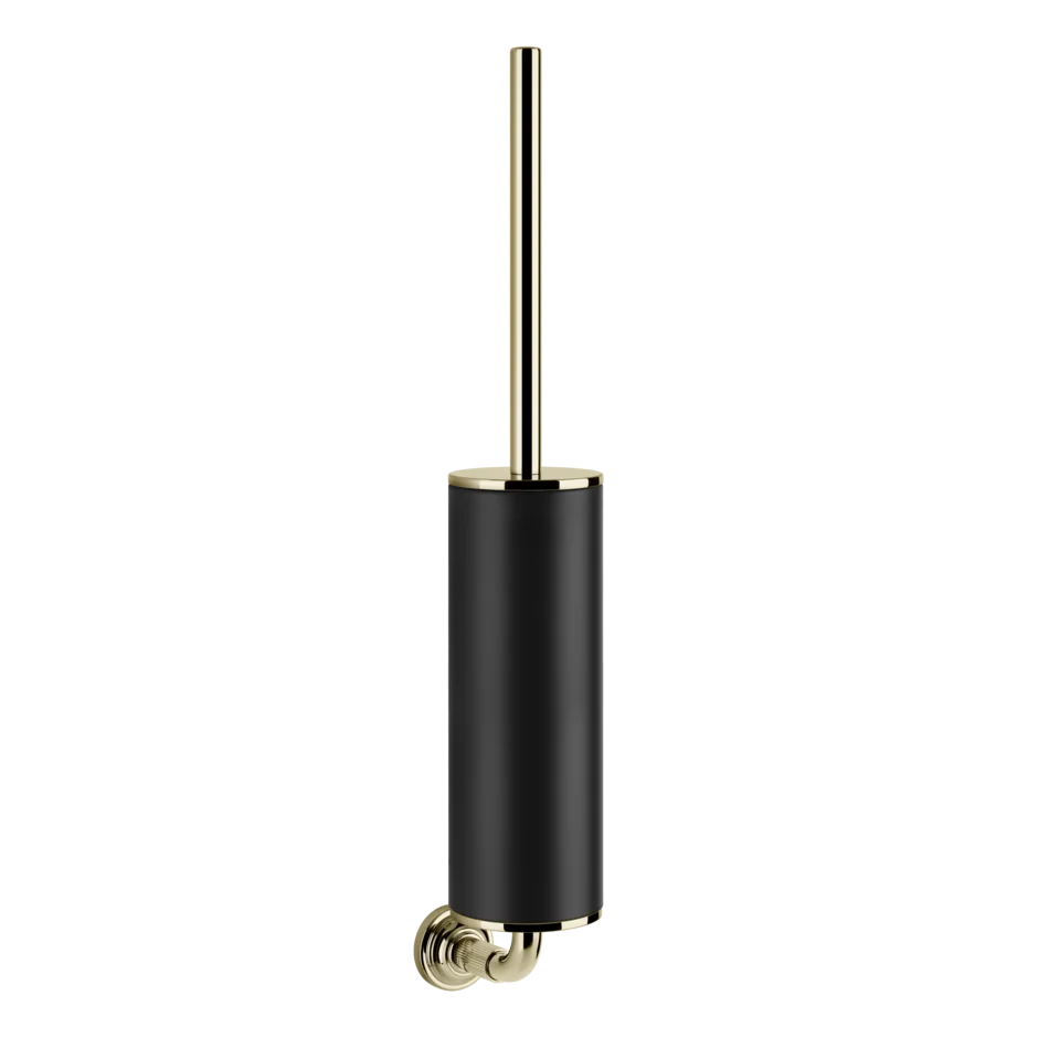 Gessi Venti20 porte-balai WC noir en pierre frittée 65420
