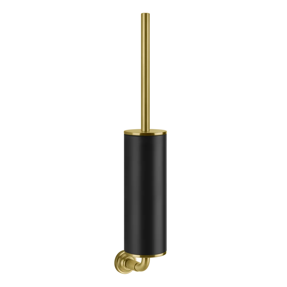 Gessi Venti20 porte-balai WC noir en pierre frittée 65420