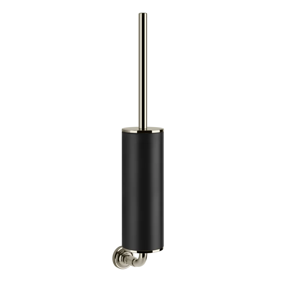 Gessi Venti20 porte-balai WC noir en pierre frittée 65420