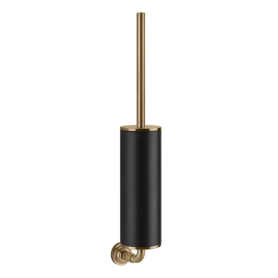 Gessi Venti20 porte-balai WC noir en pierre frittée 65420