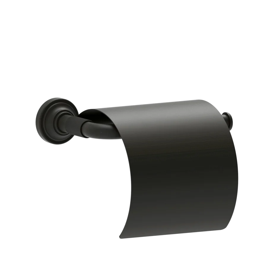Gessi Venti20 porte-rouleau de papier toilette mural avec couvercle 65449