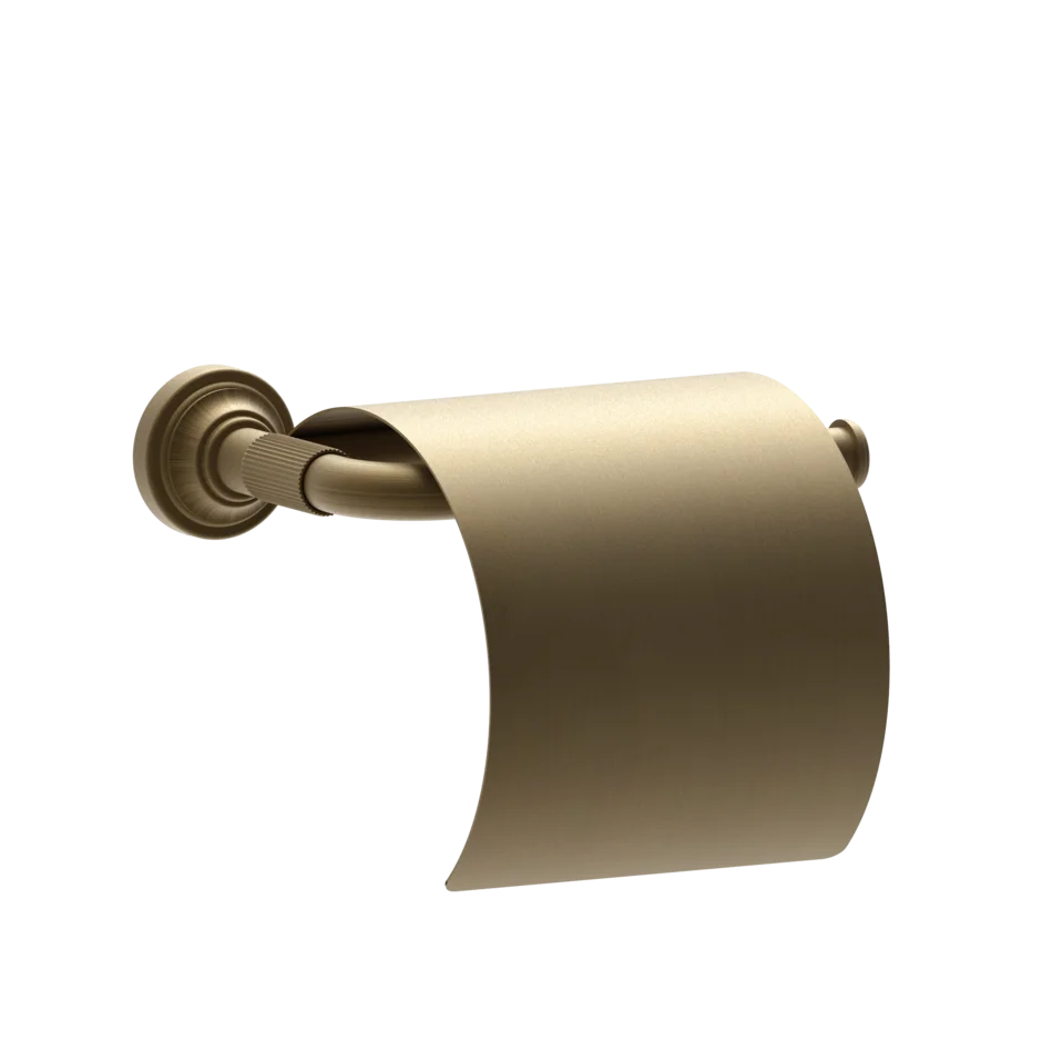 Gessi Venti20 porte-rouleau de papier toilette mural avec couvercle 65449