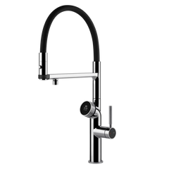 Gessi Vita rubinetto cucina multifunzione con doccetta 60722.031 cromo