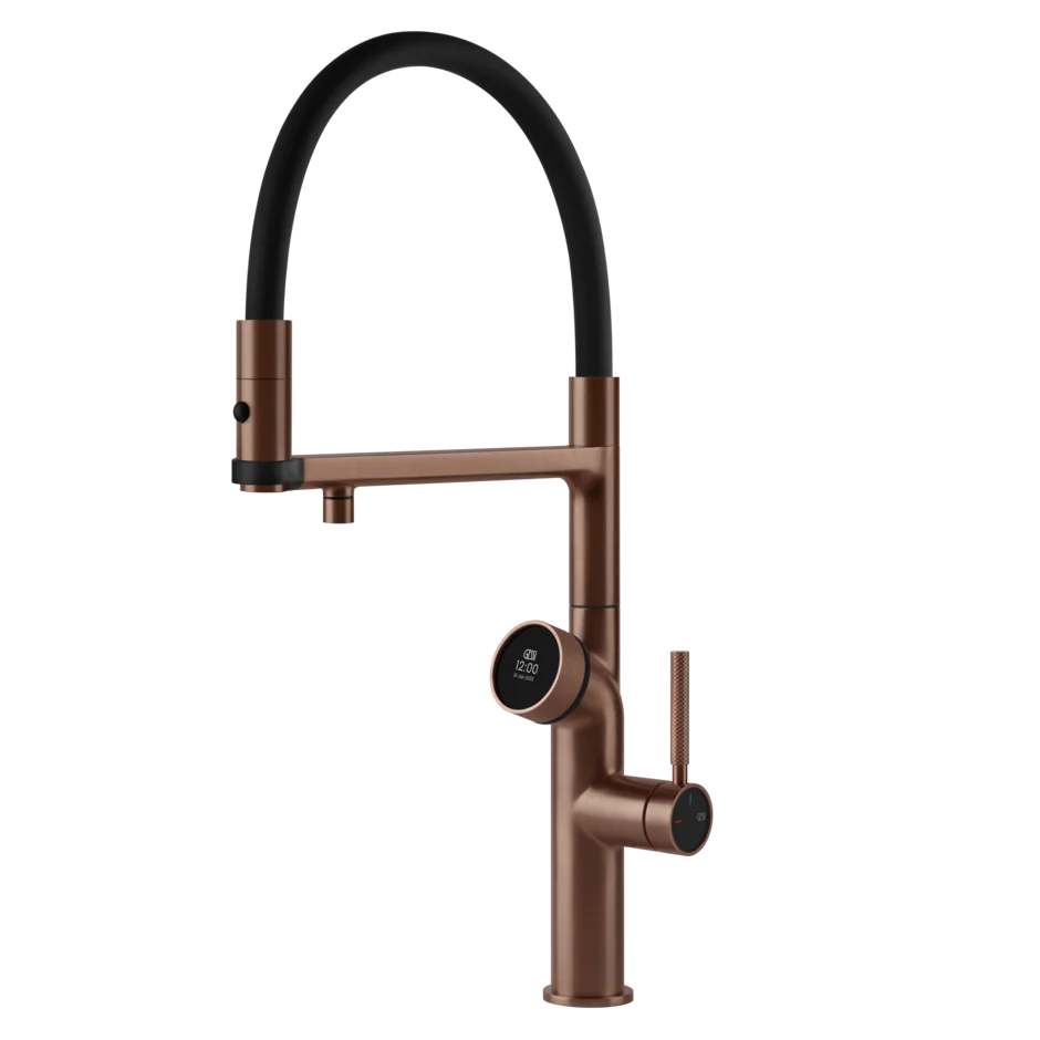 Gessi Vita rubinetto cucina multifunzione con doccetta 60722.708 copper brushed pvd