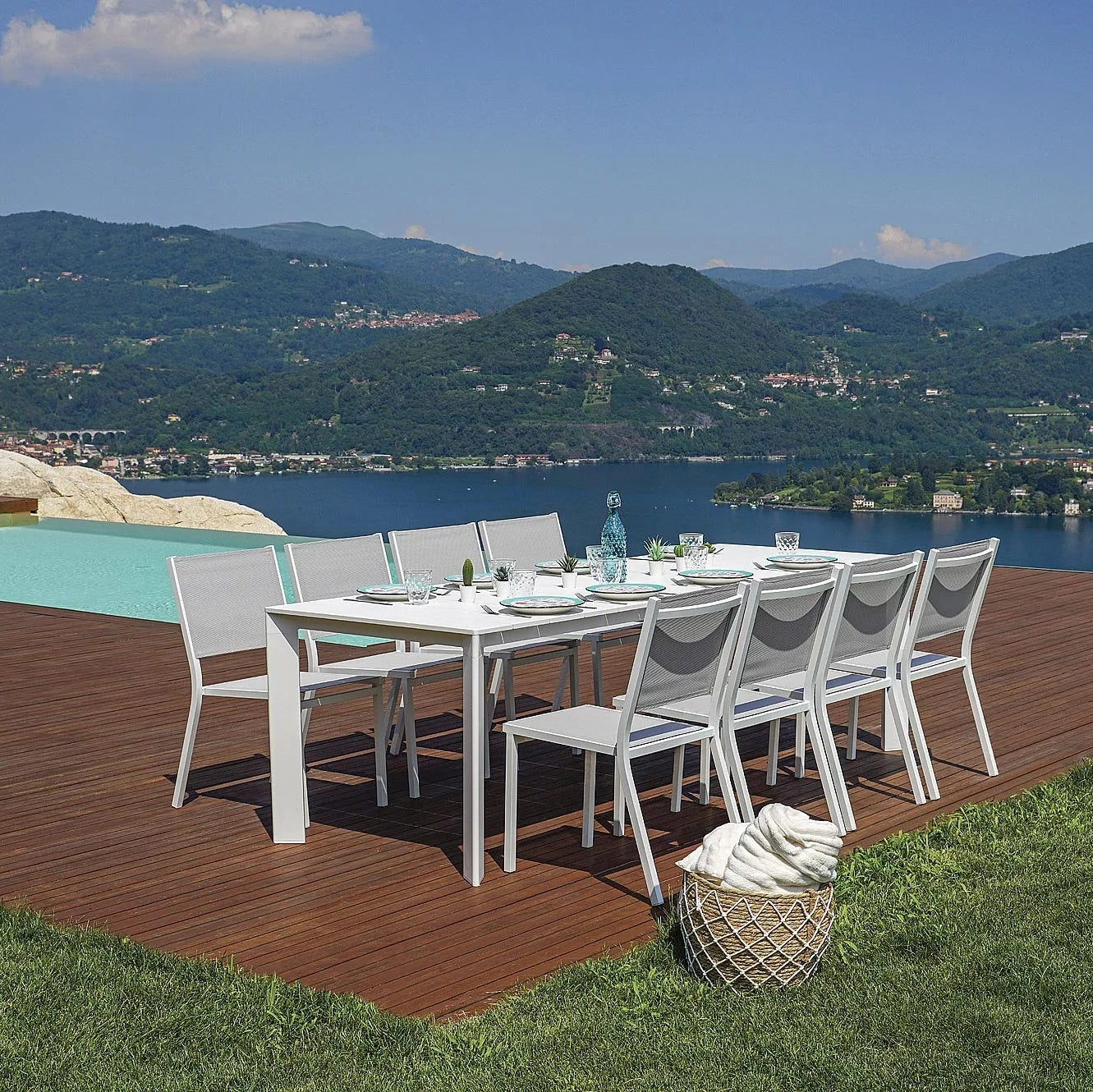 Greenwood Anzio tavolo da esterno estensibile RTA64B