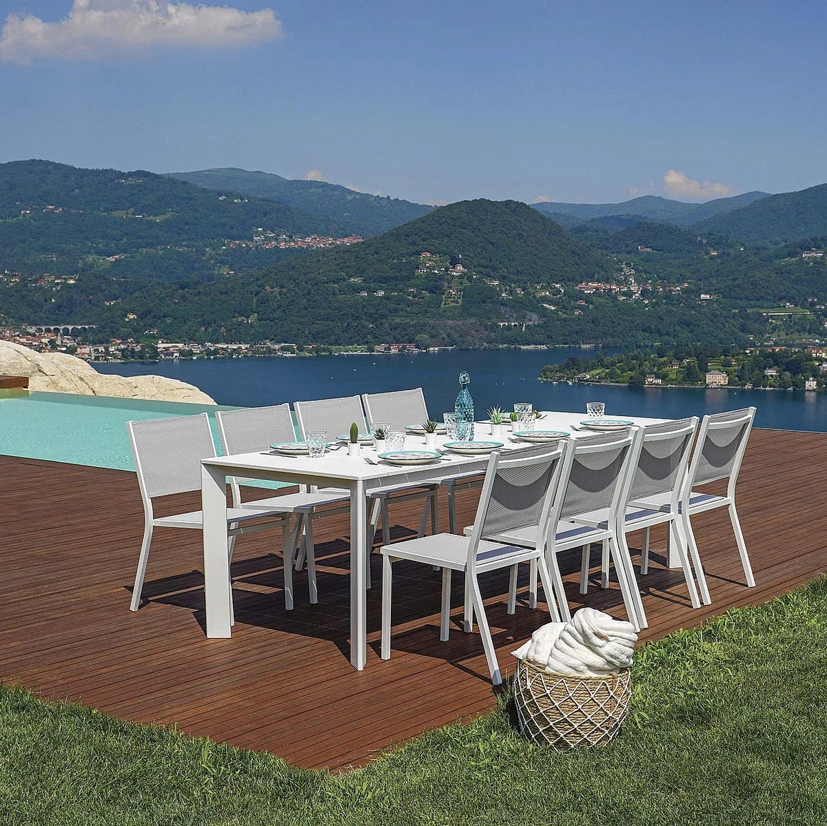 Greenwood Anzio tavolo da esterno estensibile RTA64B
