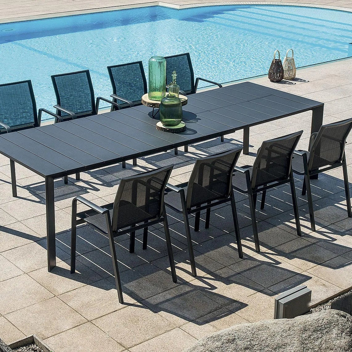Greenwood Samo chaise de jardin lot de 5 pièces CHA03B