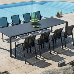 Greenwood Samo chaise de jardin lot de 5 pièces CHA03B