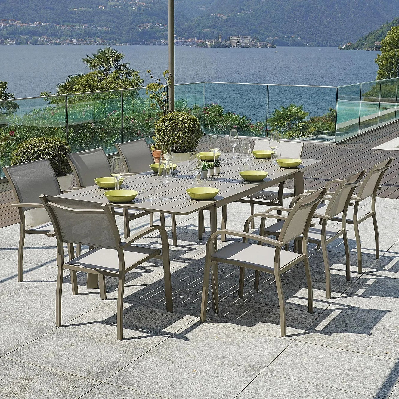 Greenwood Viareggio sedia da esterno set 6pezzi CHA56T