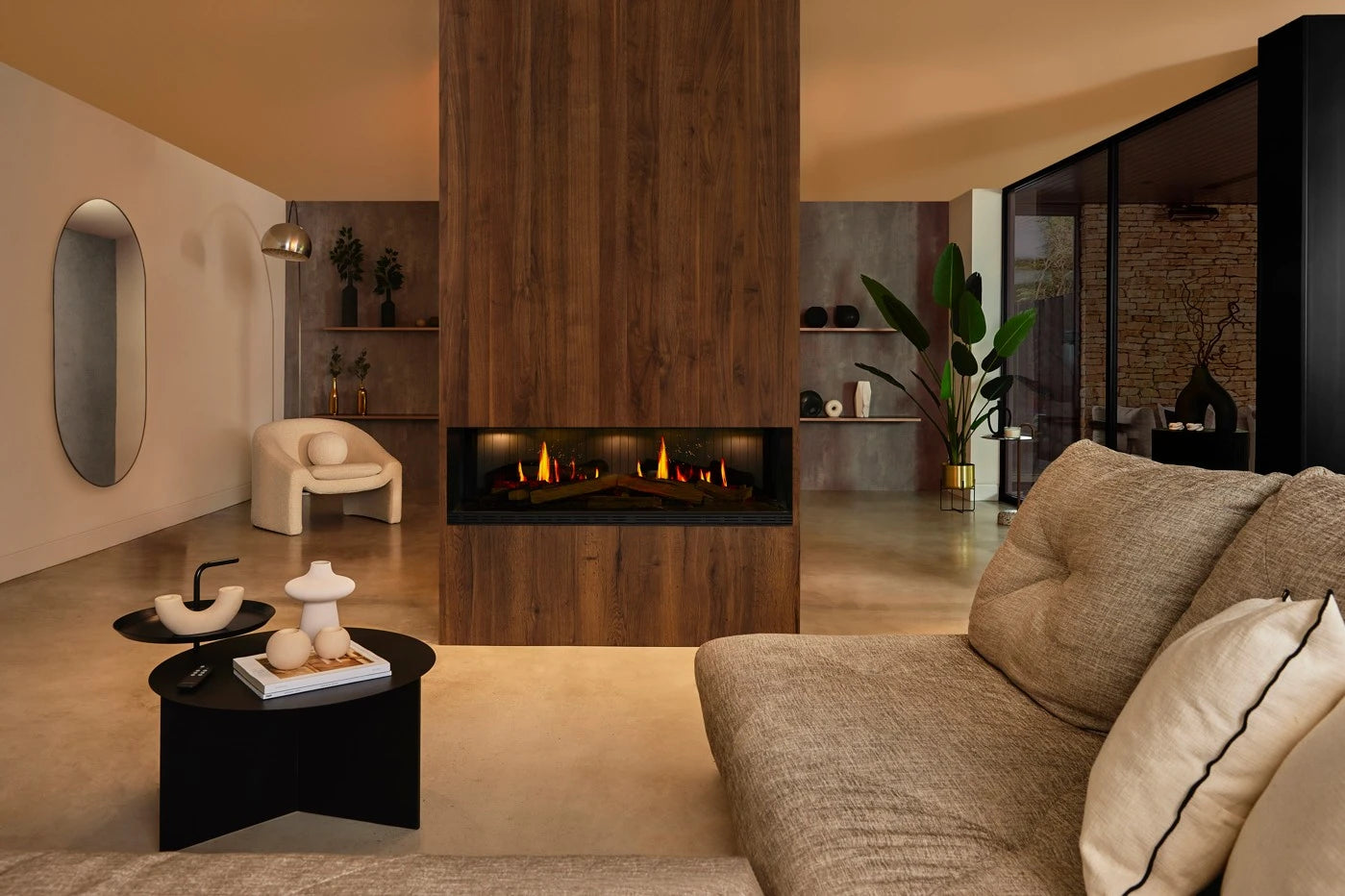 Maison Fire Encanto 130 camino elettrico a incasso EN13F