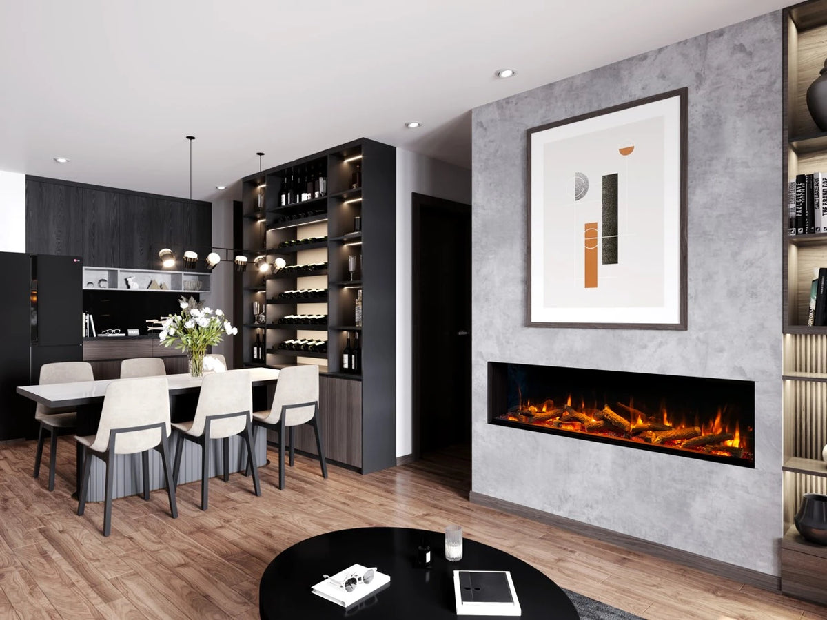 Maison Fire Lepiaki 180 camino elettrico a incasso 1800E