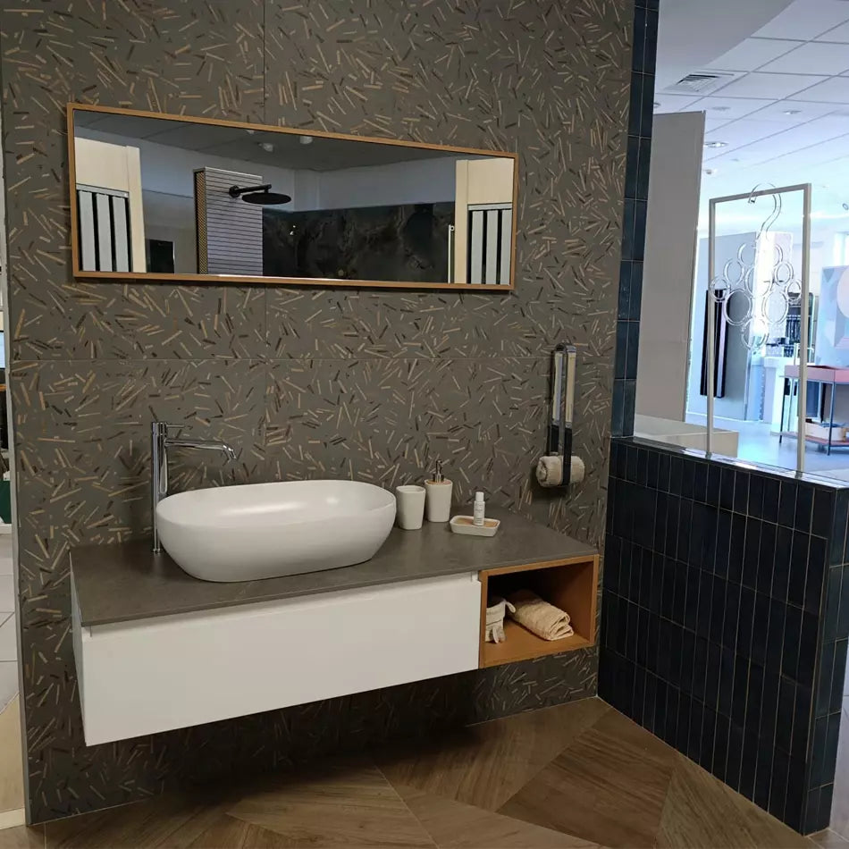 Mobiltesino Urban mobile lavabo 125x50cm con specchio Expo