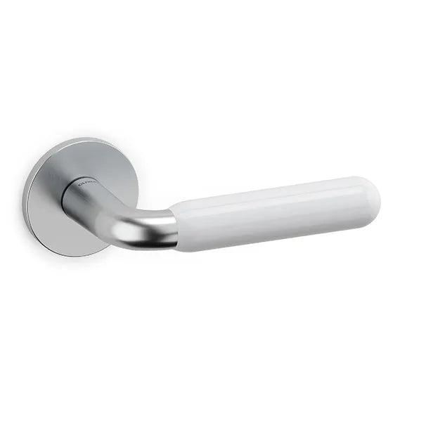 Olivari Alba maniglia porta M267RB8B-MD cromo satinato+bianco