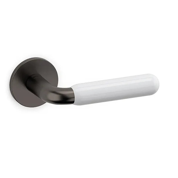 Olivari Alba maniglia porta M267RB8B-UD antracite satinato+bianco