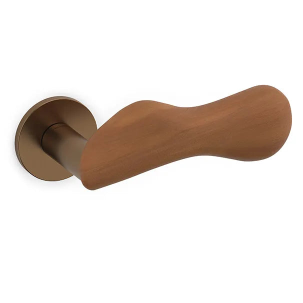Olivari Chelsea Legno maniglia porta M232RB8B-dk bronzo satinato+kauri