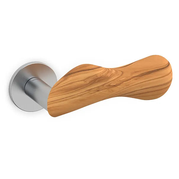 Olivari Chelsea Legno maniglia porta M232RB8B-mu cromo satinato+ulivo