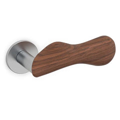 Olivari Chelsea Legno maniglia porta M232RB8B-my cromo satinato+noce