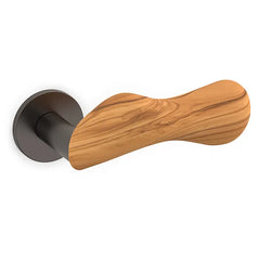 Olivari Chelsea Legno maniglia porta M232RB8B-uu antracite satinato+ulivo
