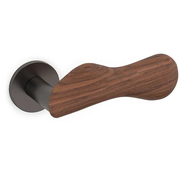 Olivari Chelsea Legno maniglia porta M232RB8B-uy antracite satinato+noce