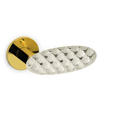 Olivari Crystal Royal maniglia porta M245RB8B-z6 oro lucido+vetro
