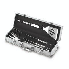 Ompagrill set valigetta in alluminio 3pezzi 03380