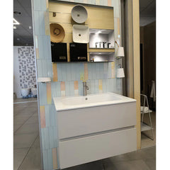 Puntotre mobile lavabo 70x51cm con specchio contenitore Expo