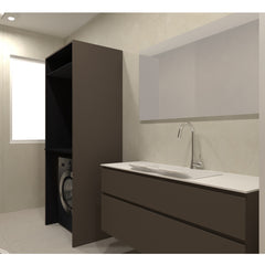 Puntotre Laundry Gola vanity sink with laundry module