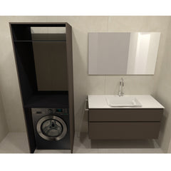 Puntotre Laundry Gola vanity sink with laundry module