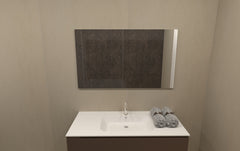 Puntotre Vertigo Evolution mobile lavabo 120x51cm con specchio e lampada