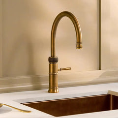 Quooker Classic Fusion Round rubinetto cucina multifunzione CFNRPTB ottone