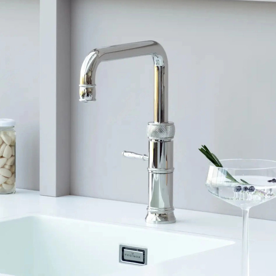 Quooker Classic Fusion Square rubinetto cucina multifunzione CFNSCHR cromo