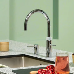 Quooker Fusion Round rubinetto cucina multifunzione FNRCHR cromo