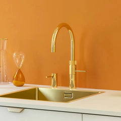 Quooker Fusion Round rubinetto cucina multifunzione FNRGLD oro