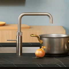Quooker Fusion Square rubinetto cucina multifunzione FNSSST acciaio