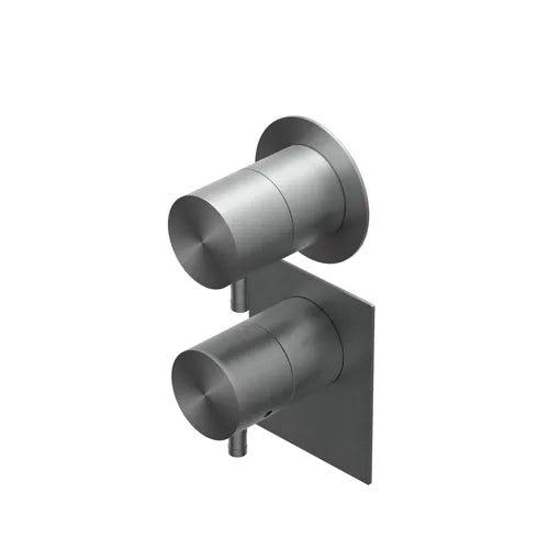 Ritmonio Diametro35 Inox miscelatore doccia termostatico 2 o 3 uscite E0BA0179ESP + PM0030K