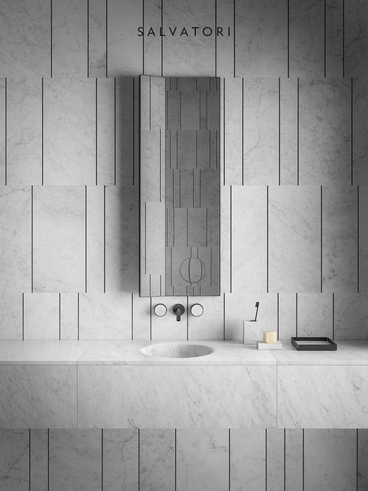 Salvatori Archimede specchio rettangolare ARCHIMEDE