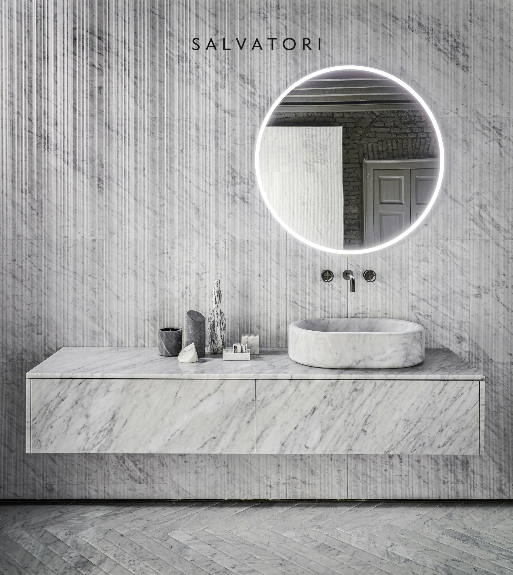 Salvatori Balnea lavabo da appoggio ovale BALNEA