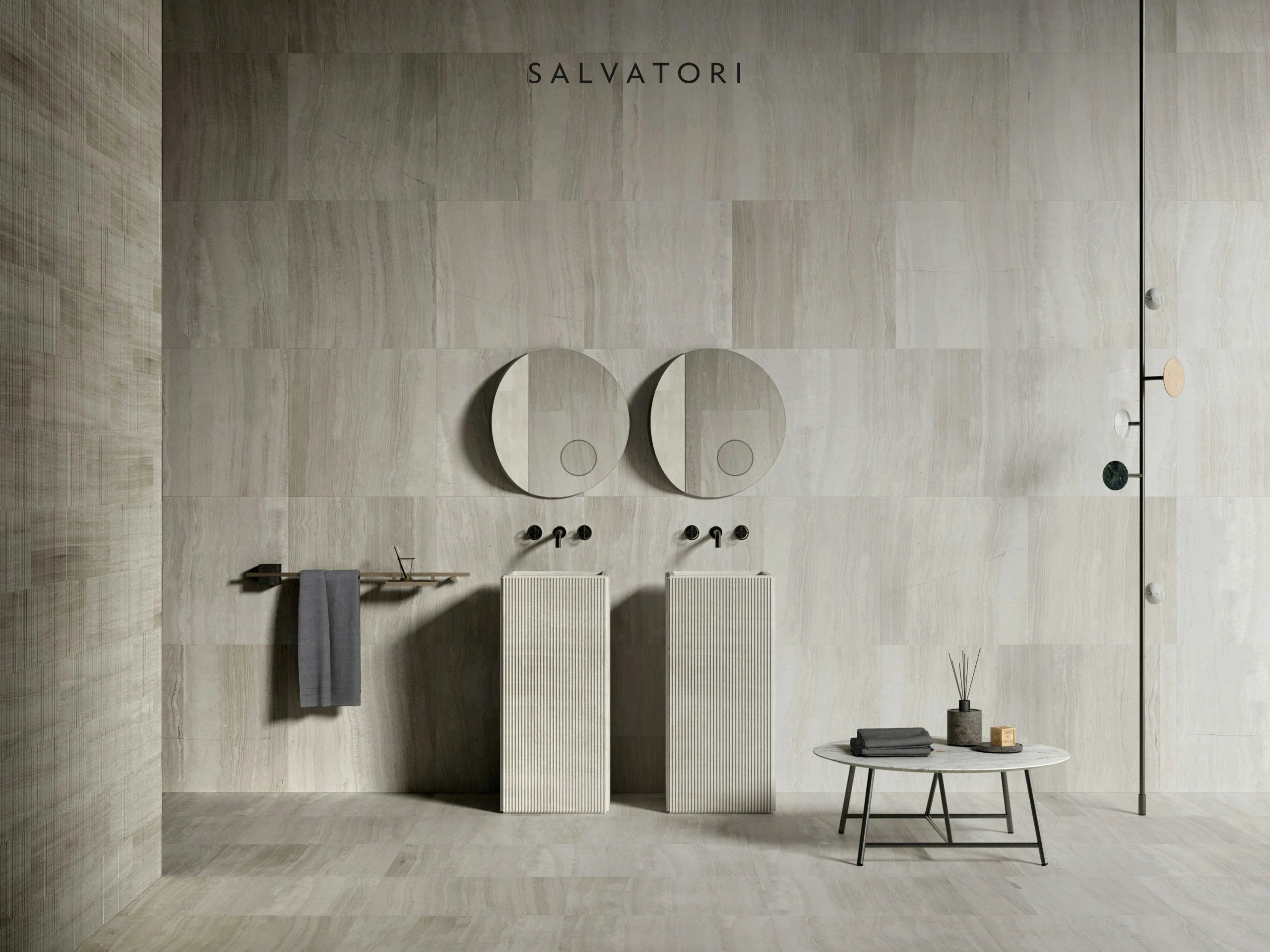 Salvatori Adda lavabo freestanding quadrato ADDA