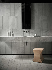 Salvatori Fontane Bianche lavabo da appoggio quadrato ALFEO