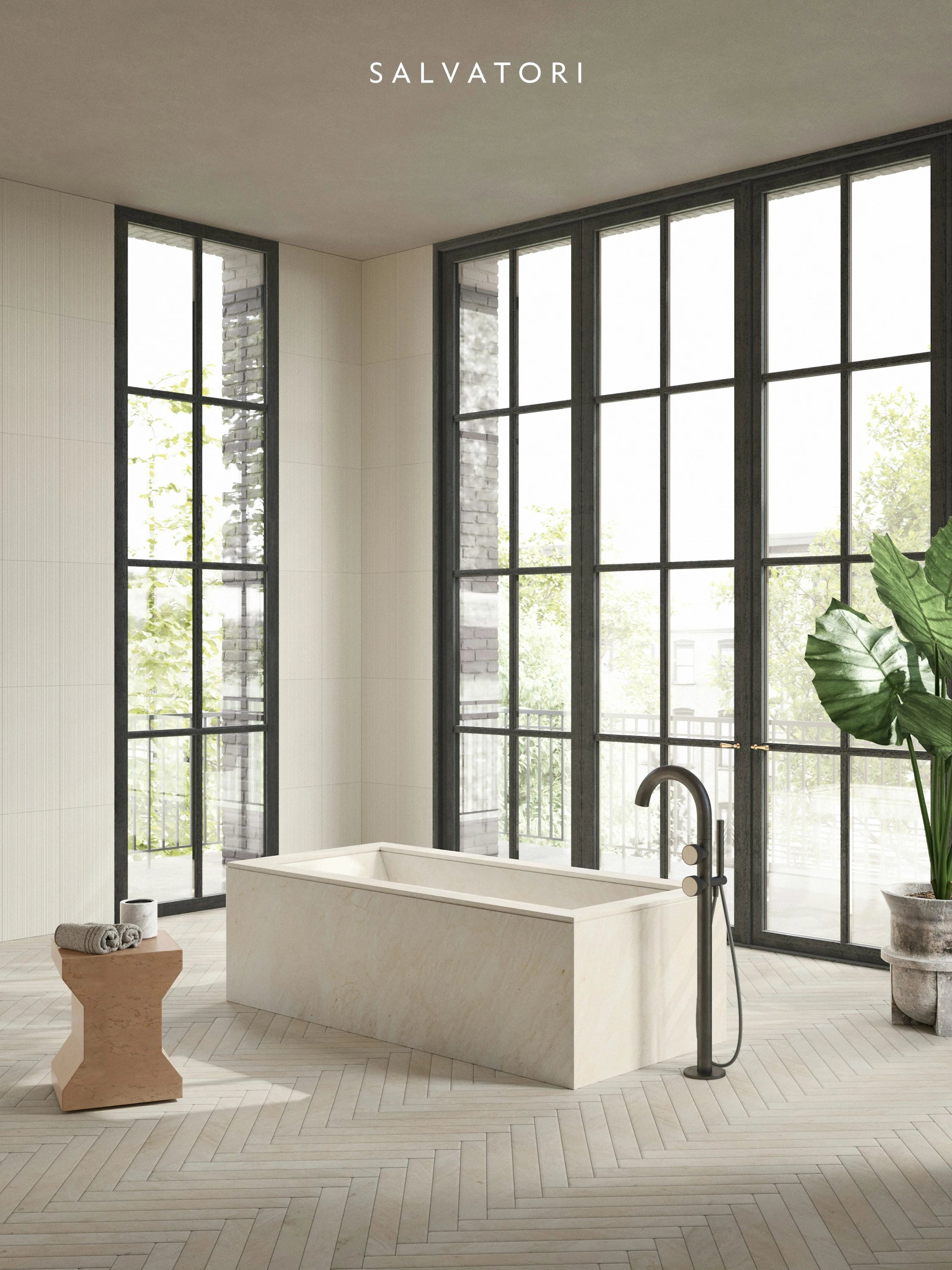 Salvatori Oyster vasca da bagno freestanding OYSTER