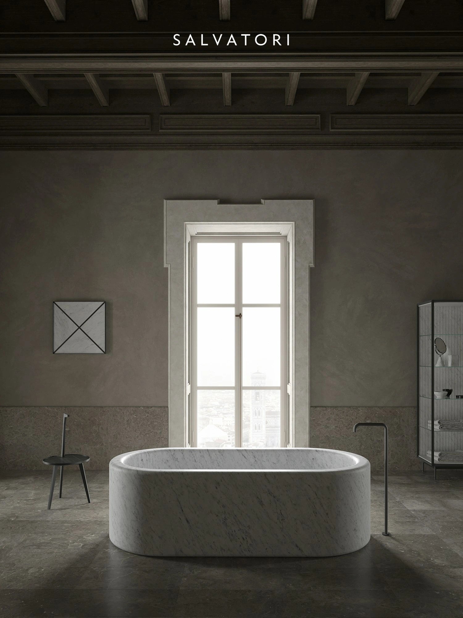 Salvatori Balnea vasca da bagno freestanding ovale BALNEA