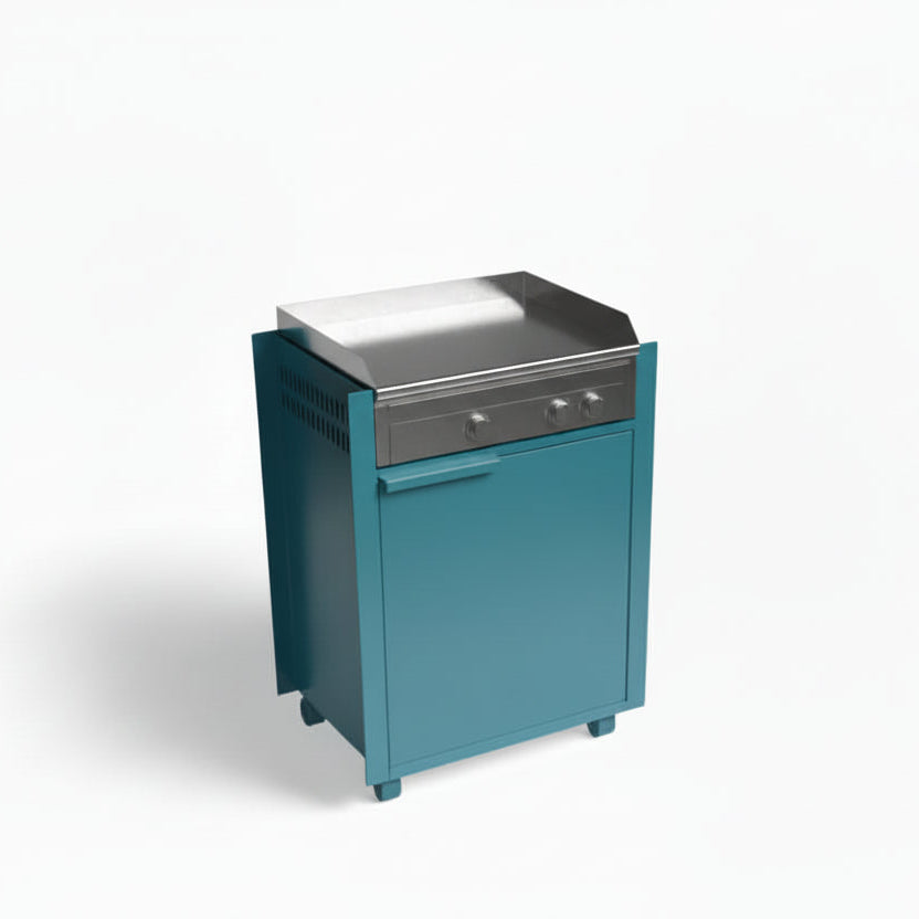 Scenario Outdoor plancha a gas da esterno con carrello PC05-60-G