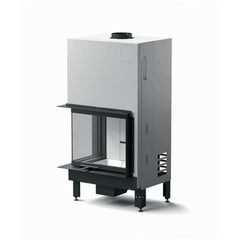 MCZ Plasma 75 Wood caminetto a legna angolare DX o SX