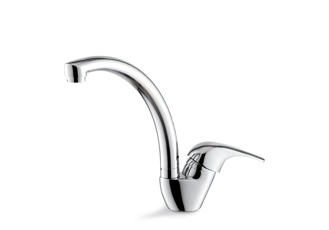 Vema Venenza rubinetto cucina canna tonda girevole V23060C