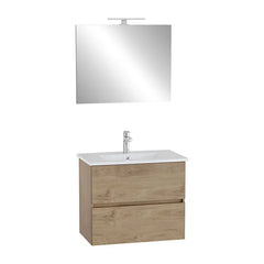 VitrA Mia Plus S mobile lavabo da 80cm con specchio e faretto 69749