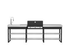 Fogher Outdoor kitchen with barbecue FGA 750 FO- FKC024