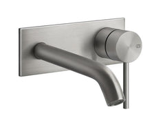 Gessi built-in basin mixer medium spout series 316 Flessa cod.54088 + 54198 with built-in part