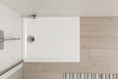 Cascade VitrA white ceramic shower tray